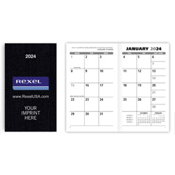 monthly pocket calendar